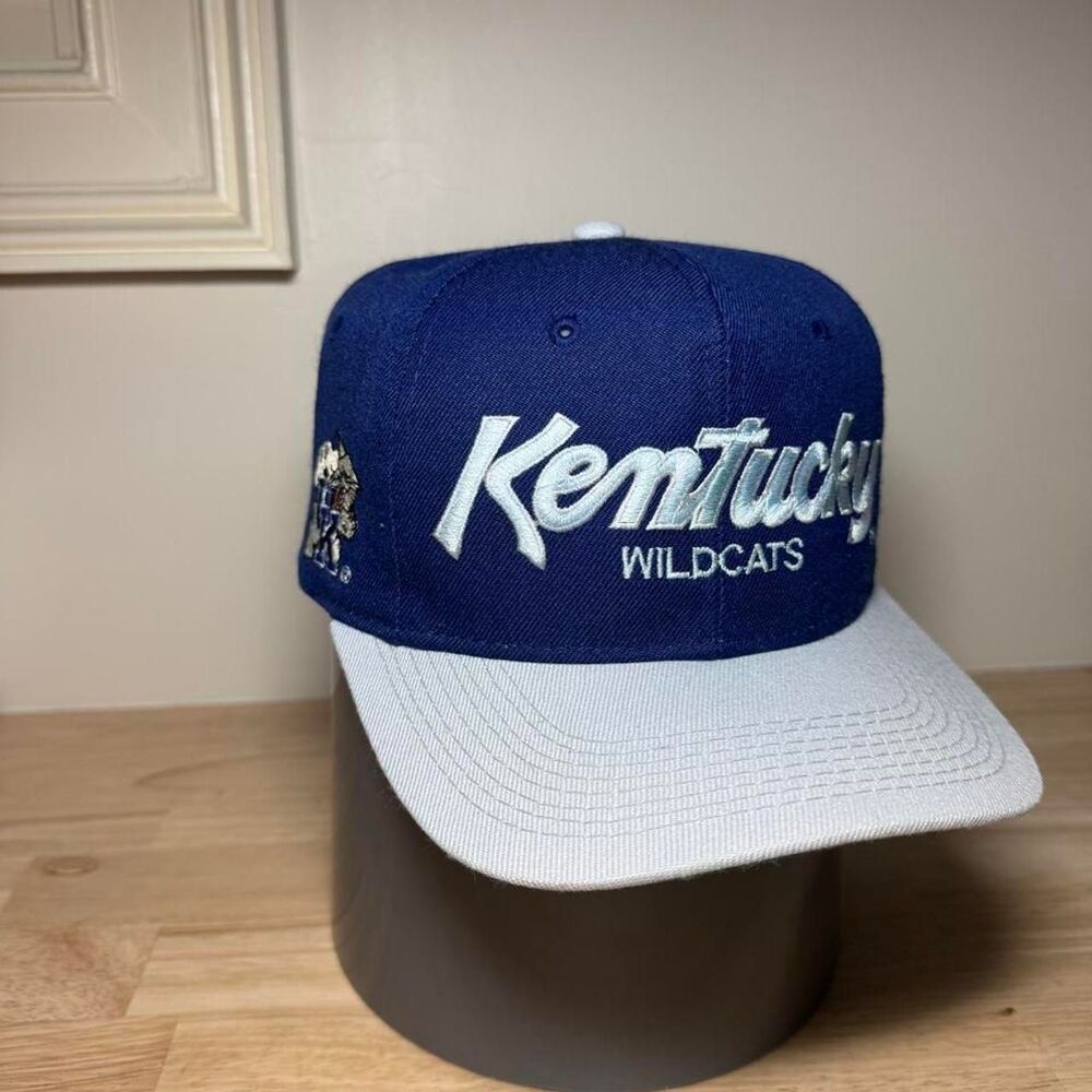 Unbranded Men's Blue and Navy Hat